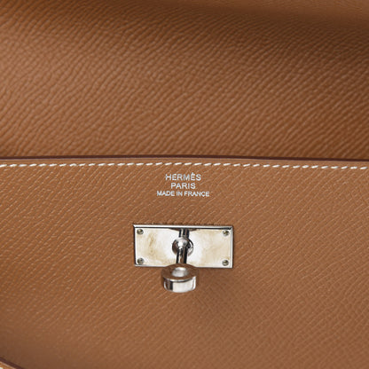 Hermes Epsom Kelly Longue Wallet Gold 6 of 9