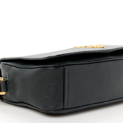 Prada Vitello Phenix Crossbody Bag Black 9 of 10