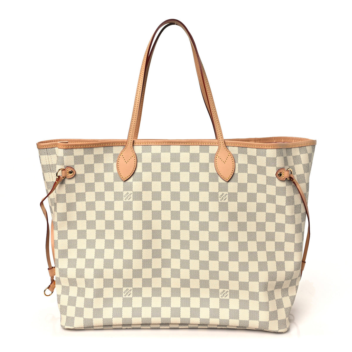 Louis Vuitton Damier Azur Neo Neverfull GM Rose Ballerine 1 of 11