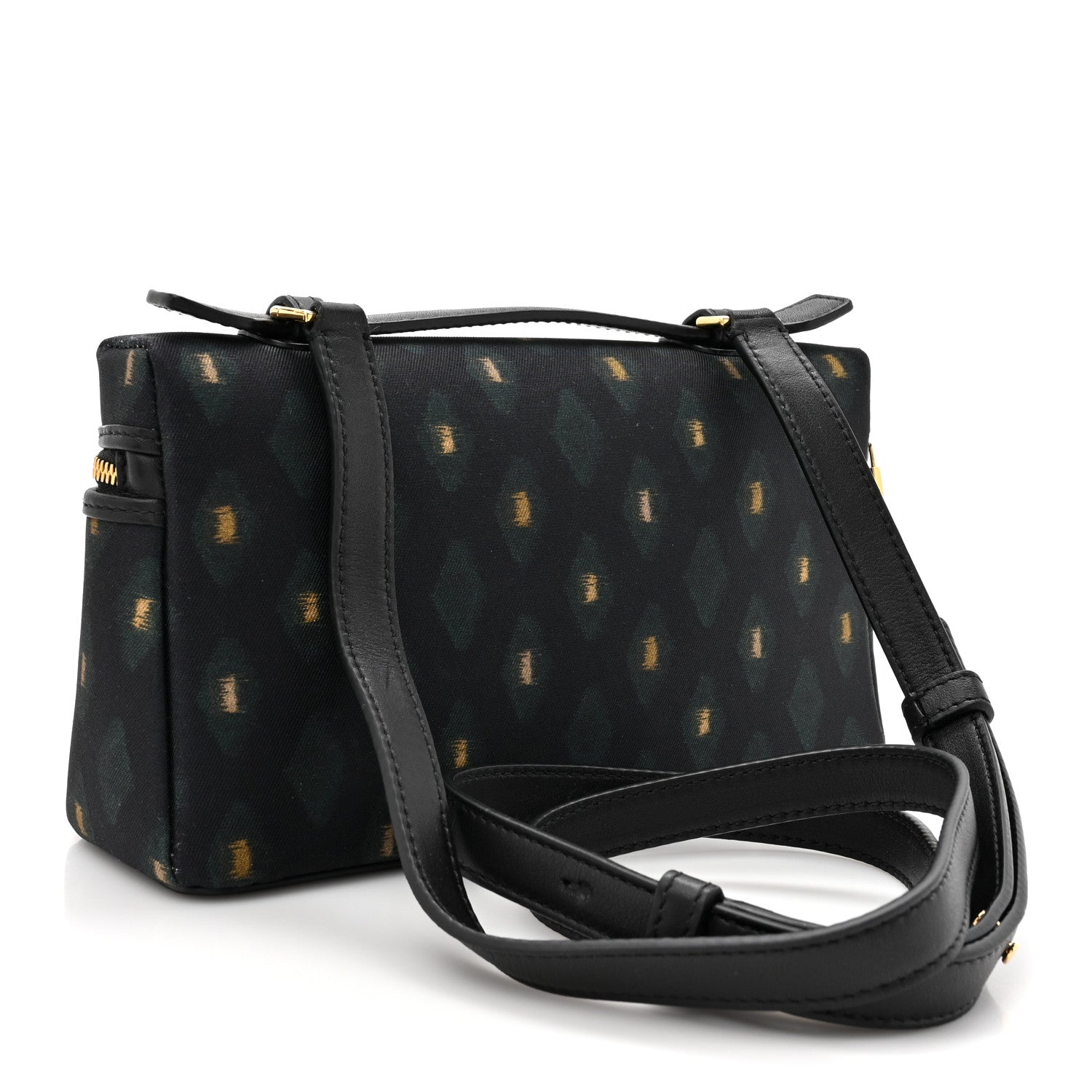 Loro Piana Silk Mikado L19 Extra Pocket Pouch Black 3 of 11