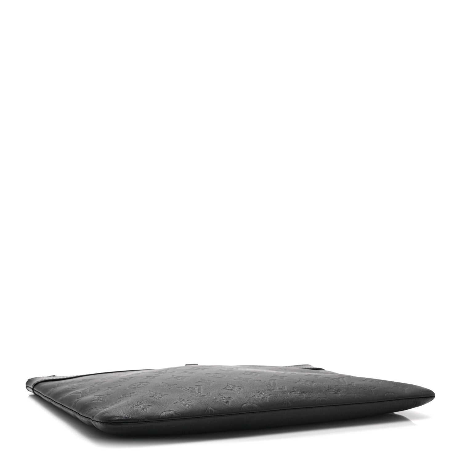 Louis Vuitton Calfskin Monogram Shadow Discovery Pochette Black 4 of 10