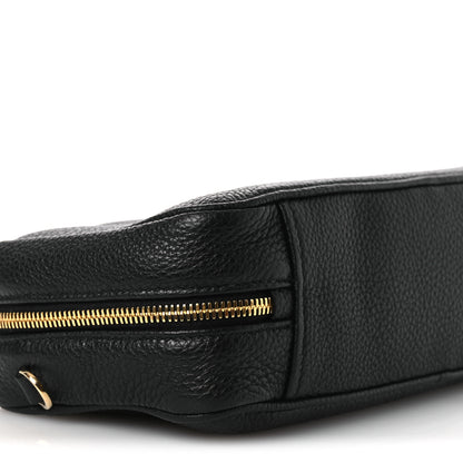 Prada Vitello Daino Medium East West Top Handle Bag Black 9 of 10