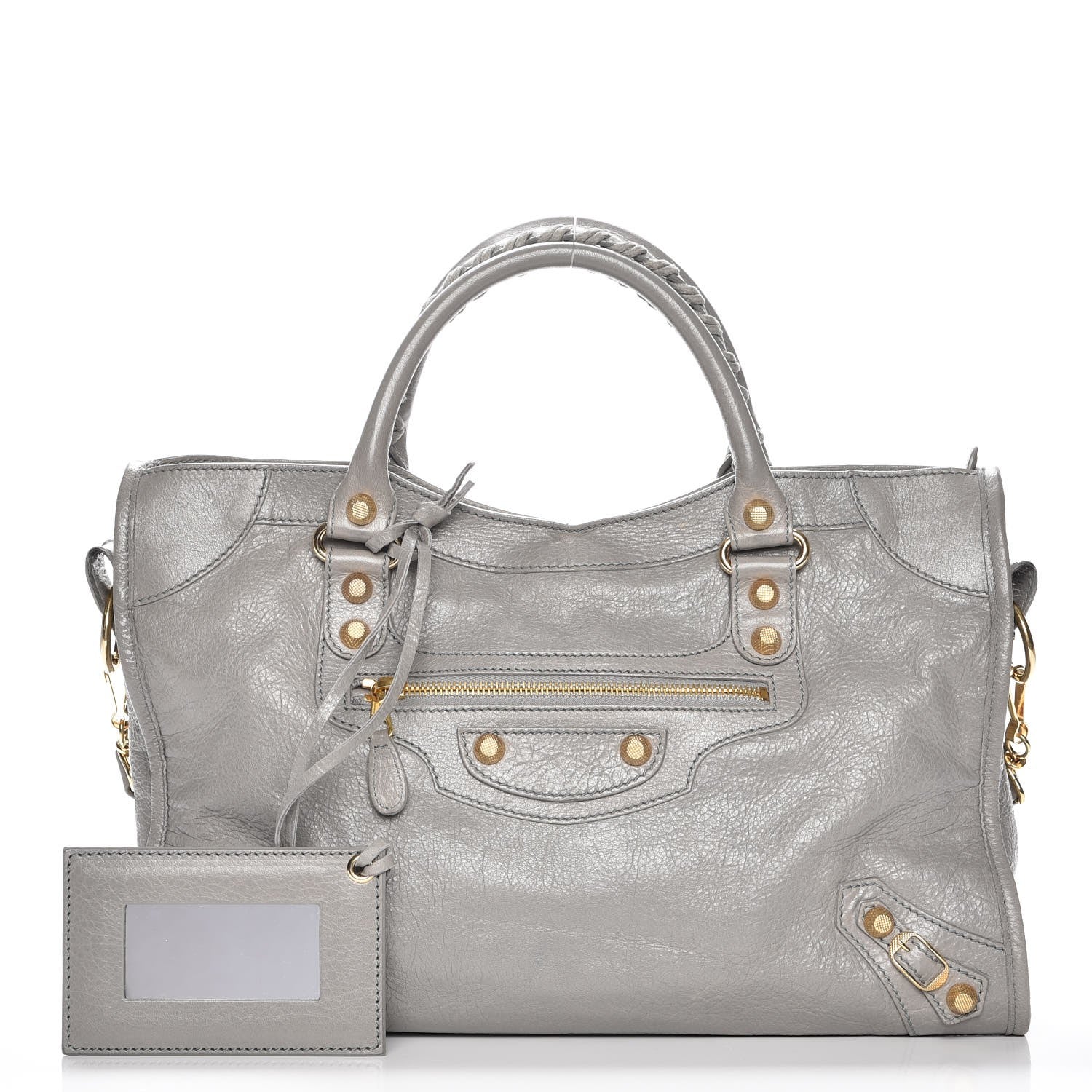 Balenciaga Agneau Giant 12 Gold Hardware City Gris Pyrite 1 of 11