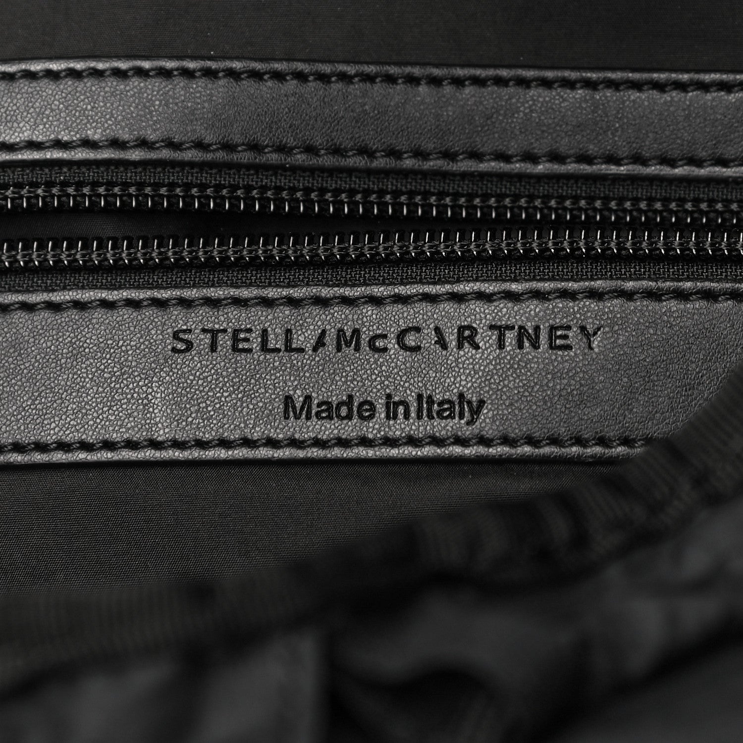 Stella McCartney Nylon No Smile Backpack Black 6 of 9