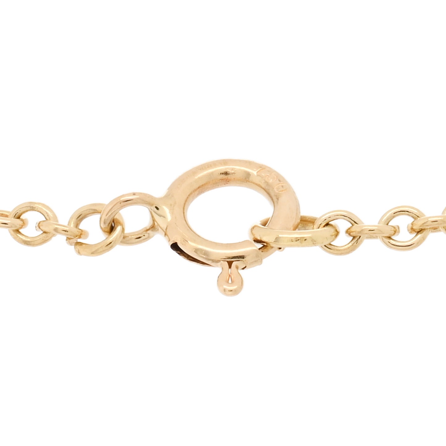 18K Yellow Gold Elsa Peretti 3 Open Heart Bracelet