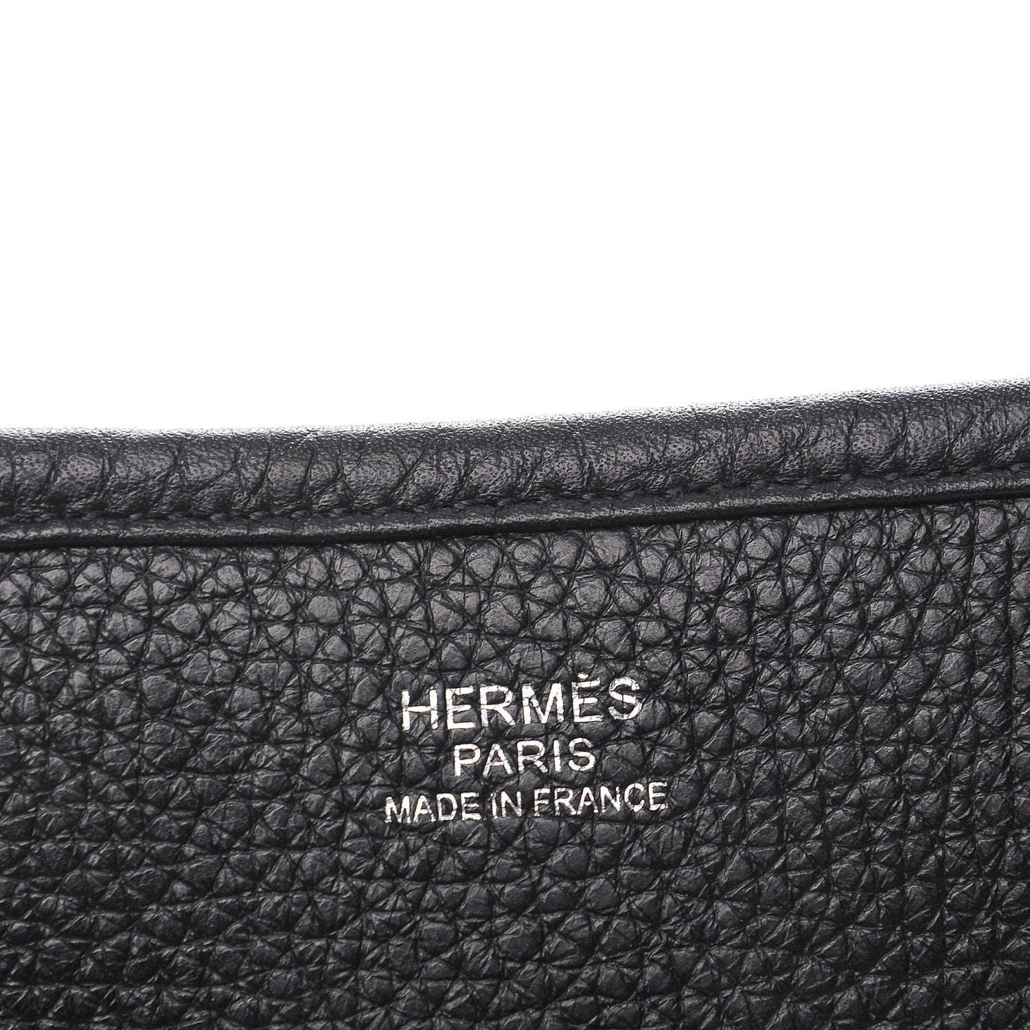 Hermes Taurillon Clemence Evelyne III PM Black 6 of 8