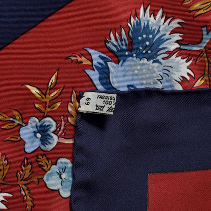 Hermes Silk Les Jardiniers du Roy Scarf 90 6 of 7