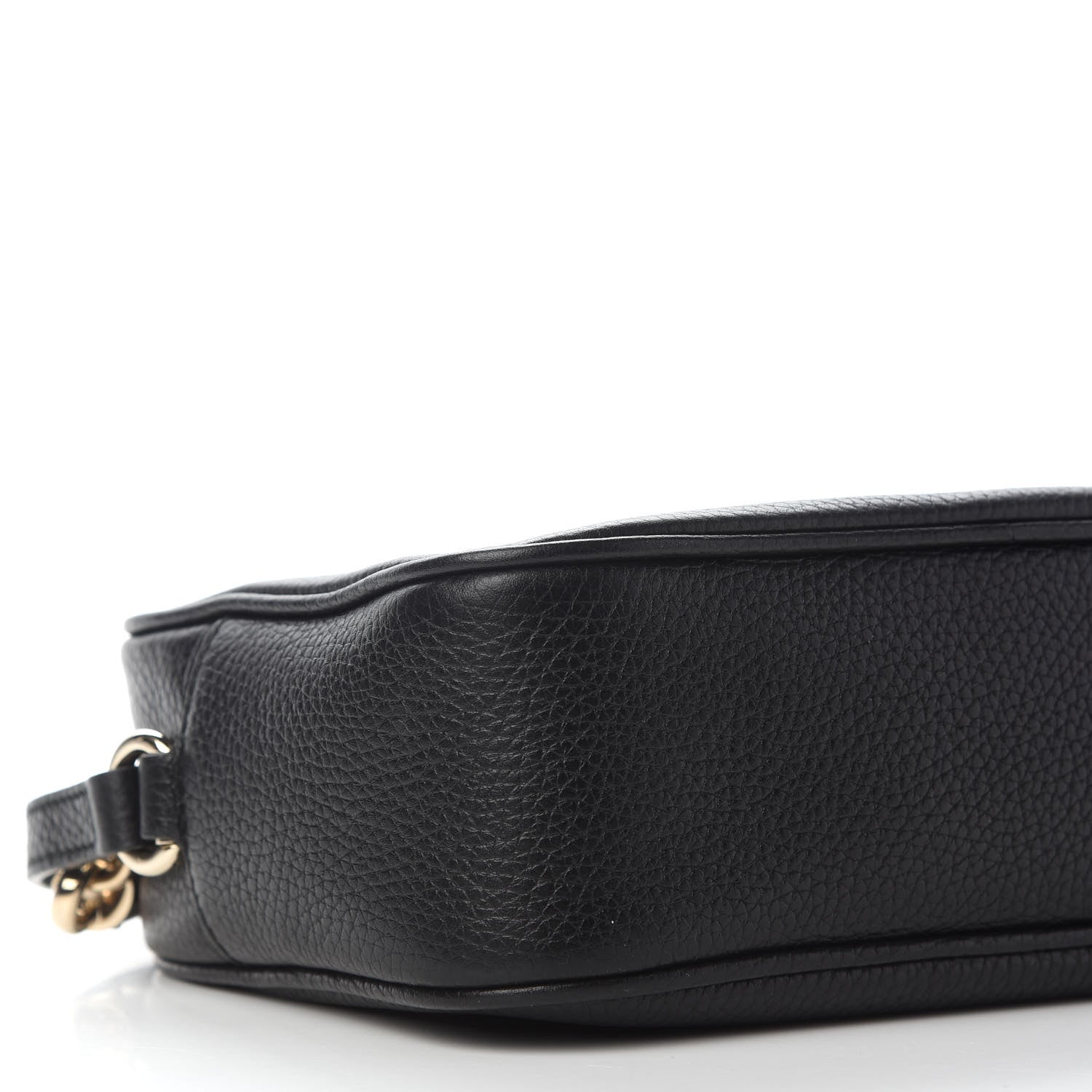 Gucci Pebbled Calfskin Small Soho Disco Bag Black 8 of 9