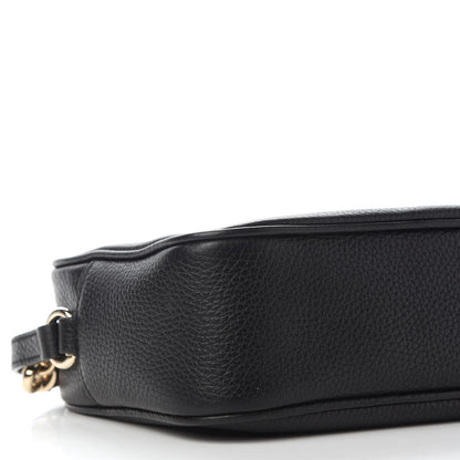 Gucci Pebbled Calfskin Small Soho Disco Bag Black 8 of 9