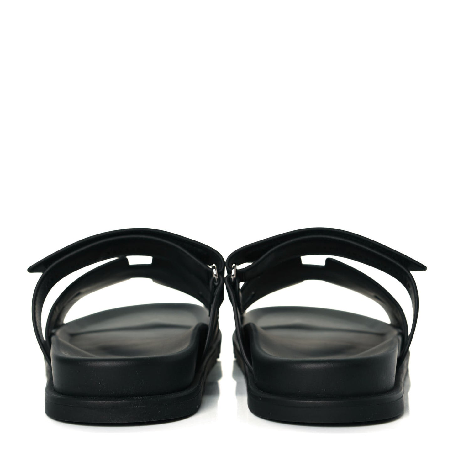 Calfskin Mens Chypre Sandals 43 Black