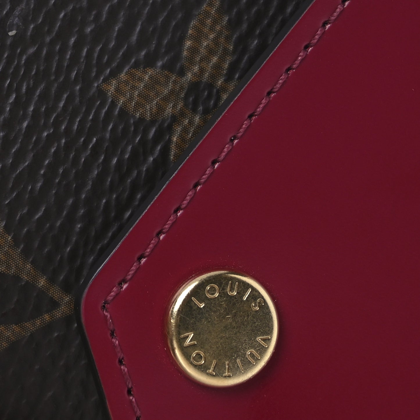 Monogram Zoe Wallet Fuchsia