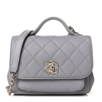 Chanel Caviar Quilted Small Business Affinity Flap Grey 1 of 7