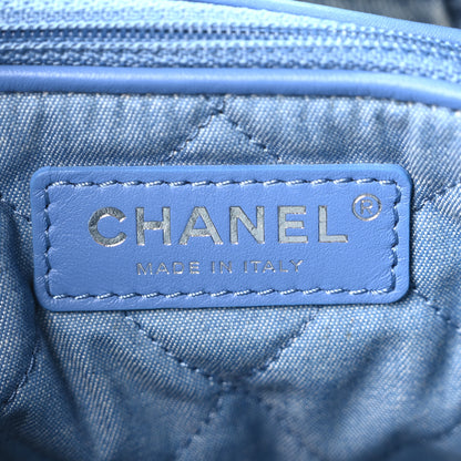 Chanel Denim Quilted Chanel 22 Blue 7 of 11