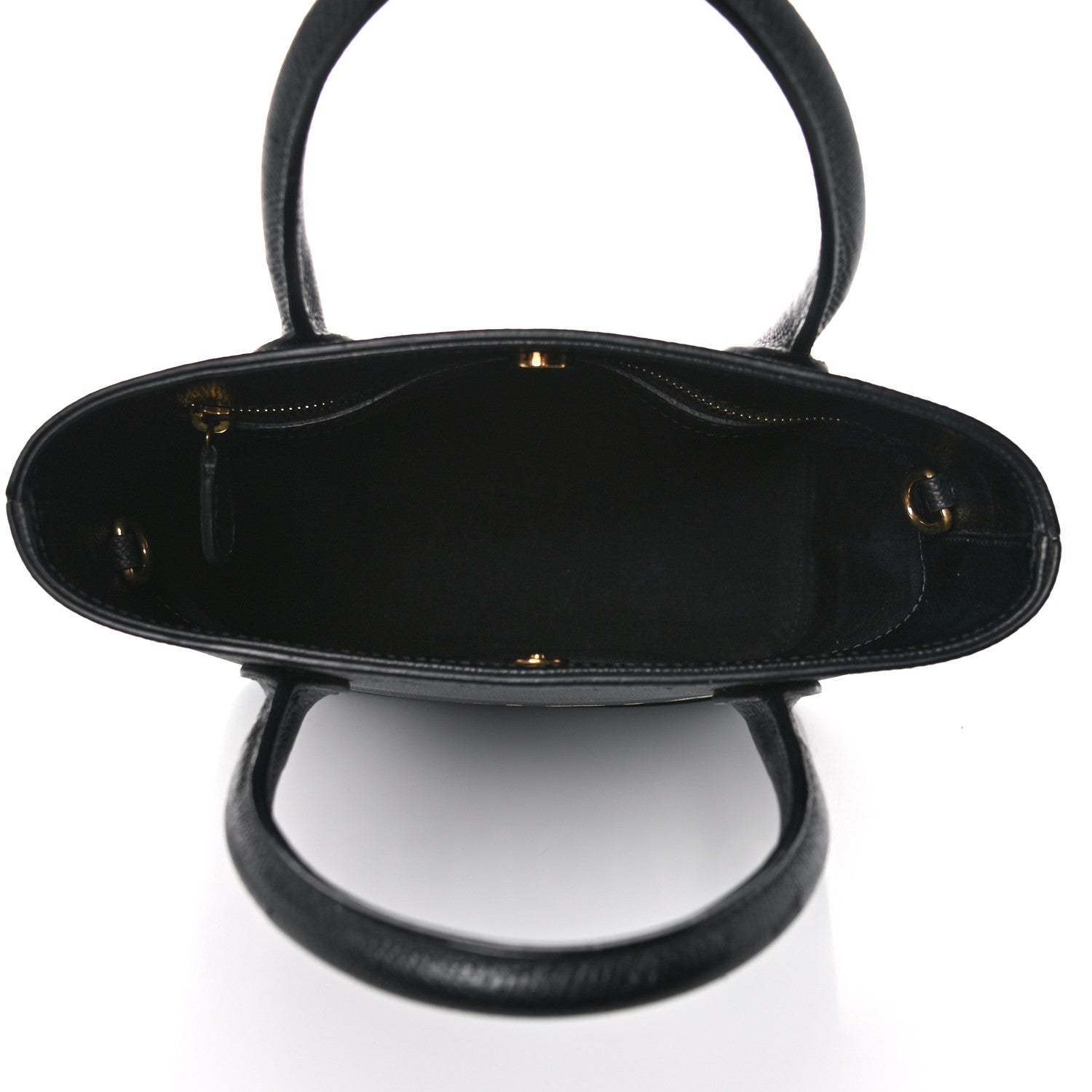 Balenciaga Grained Calfskin Ville Aj Tote XXS Black 7 of 18