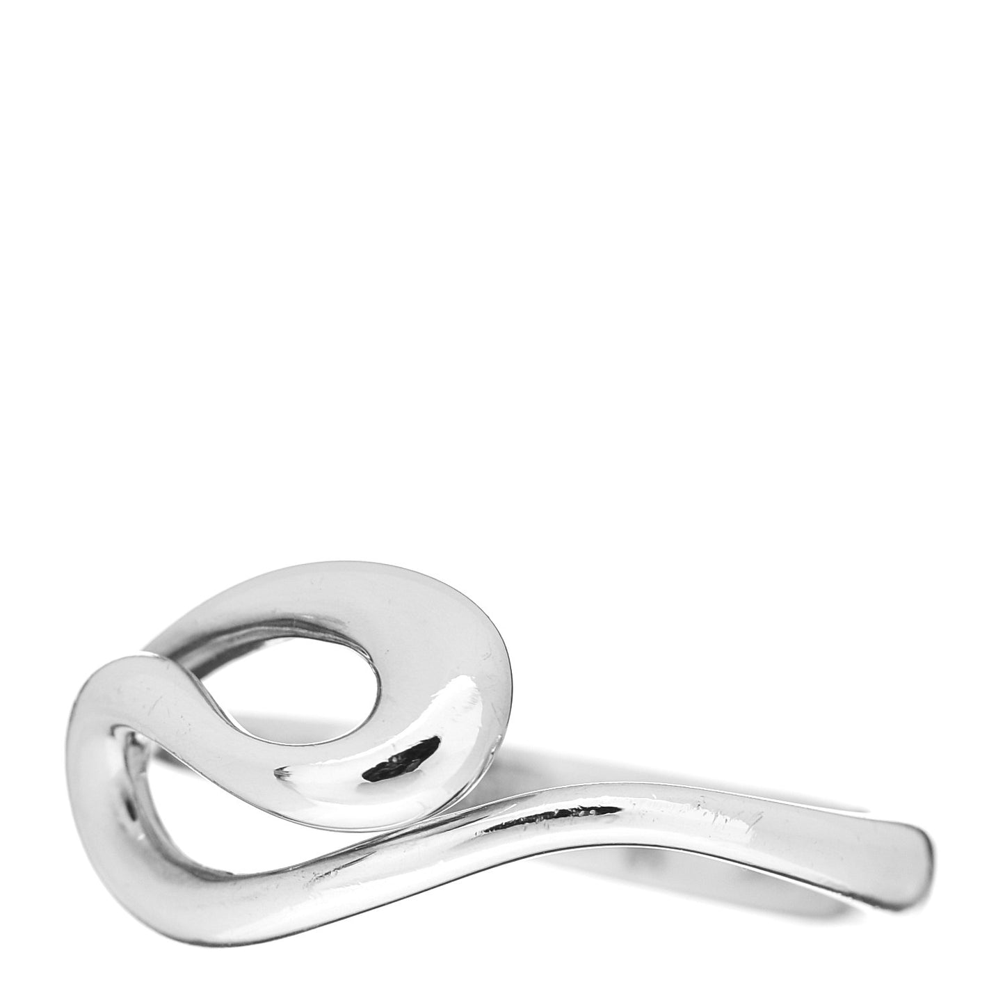 Sterling Silver Elsa Peretti Open Wave Ring 58 8.5