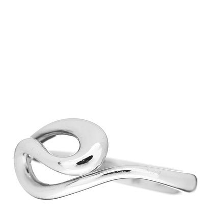 Tiffany Sterling Silver Elsa Peretti Open Wave Ring 58 8.5 3 of 5
