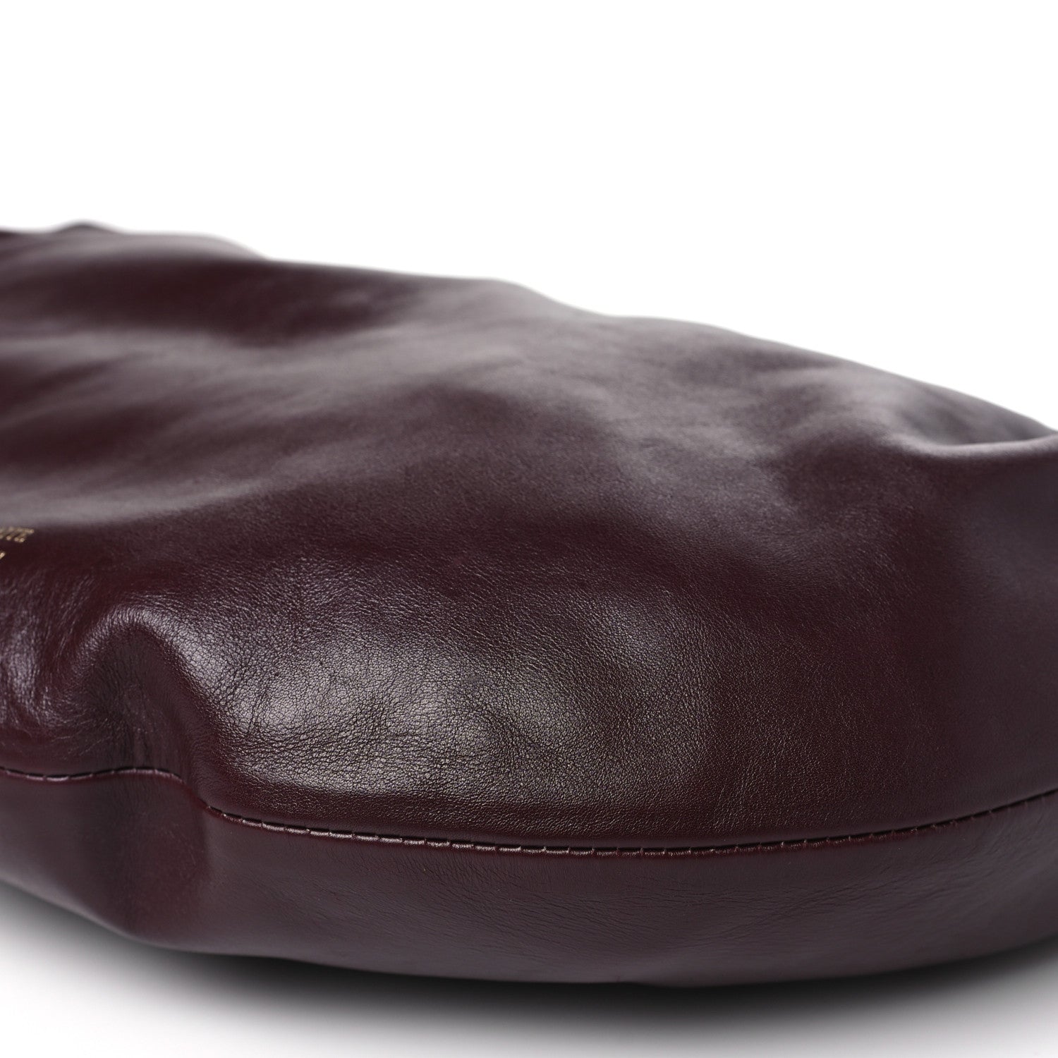 Khaite Calfskin Medium Olivia Hobo Burgundy 9 of 9