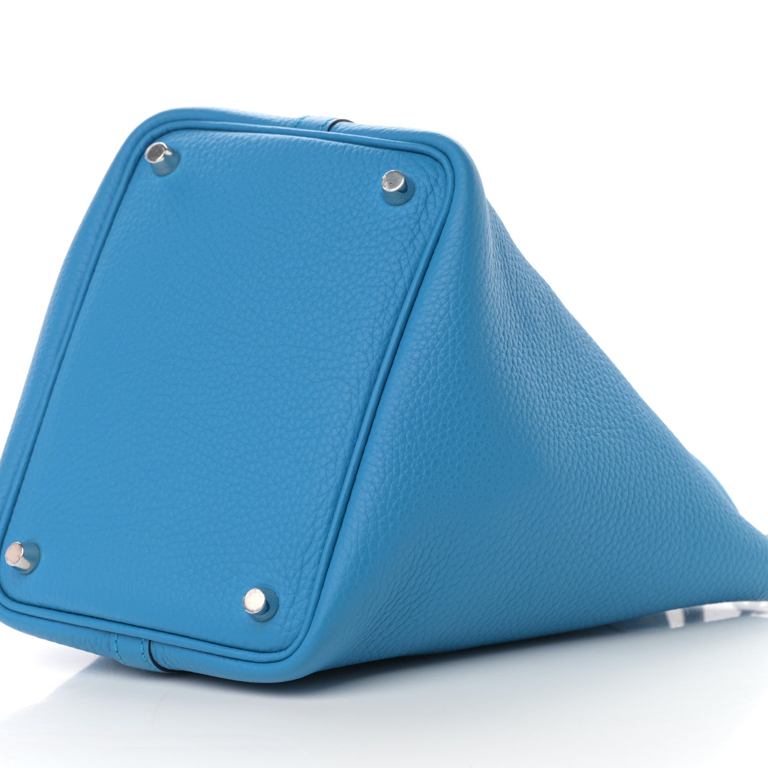 Hermes Taurillon Clemence Picotin Lock 18 PM Bleu Frida 9 of 10