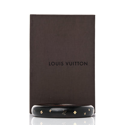 Louis Vuitton Tiger Wood Brass Medium Silvania Bangle TPM 6 of 6