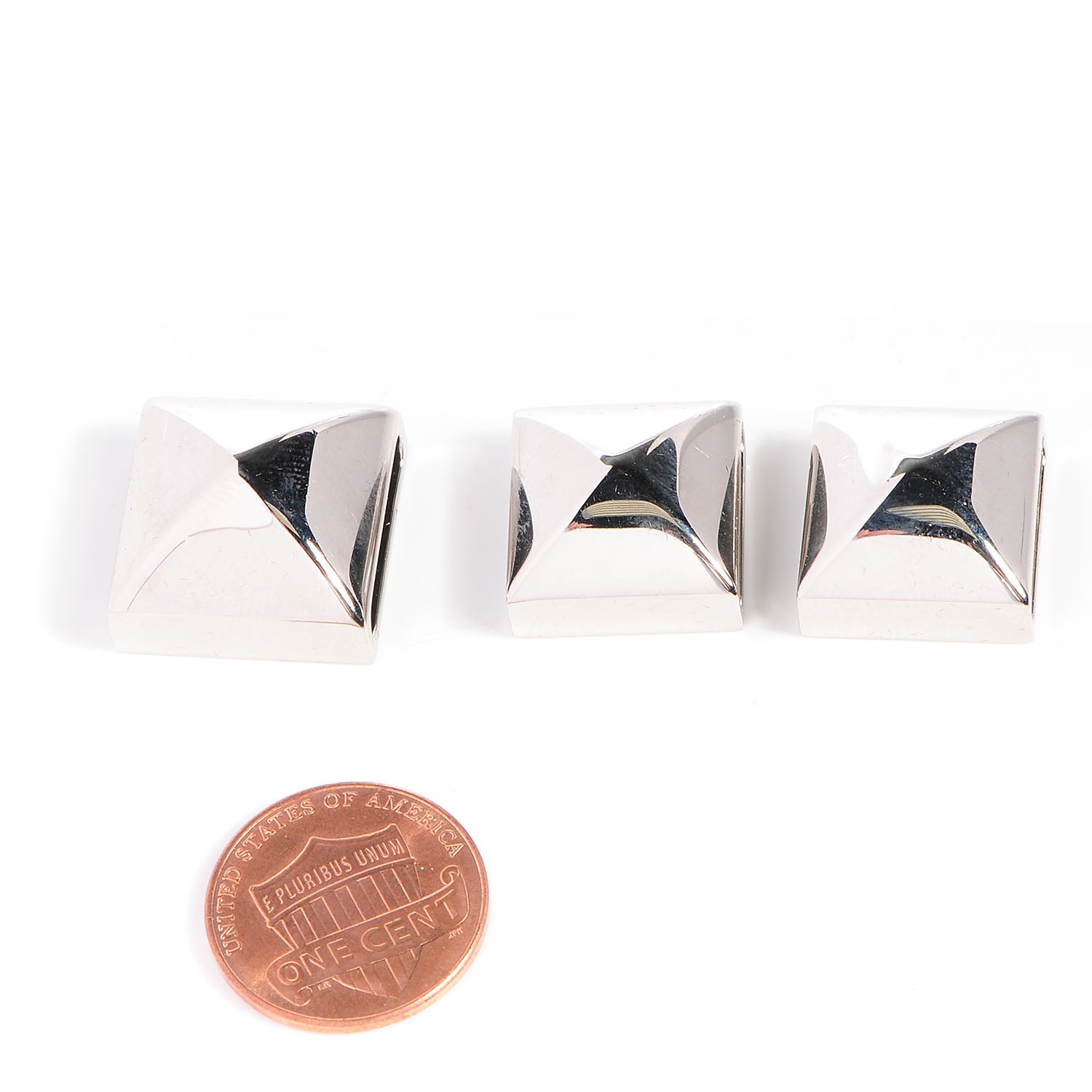 Hermes Palladium Medor Scarf Rings 2 of 6