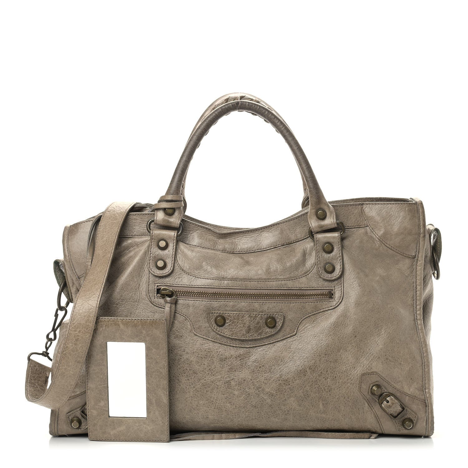 Balenciaga Chevre Classic Hardware City Taupe 1 of 17