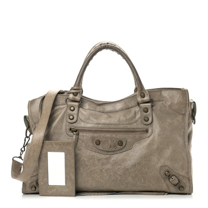 Balenciaga Chevre Classic Hardware City Taupe 1 of 17