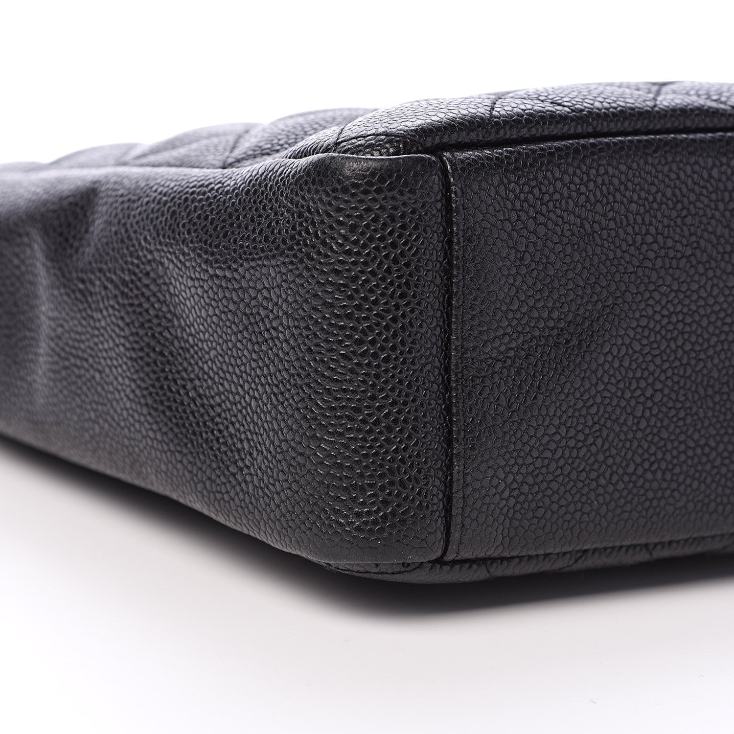 Chanel Caviar Quilted Petit Shopping Tote PST Black 8 of 10
