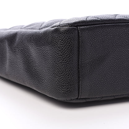Chanel Caviar Quilted Petit Shopping Tote PST Black 8 of 10
