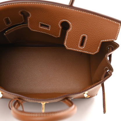 Hermes Togo Birkin 25 Gold 5 of 10