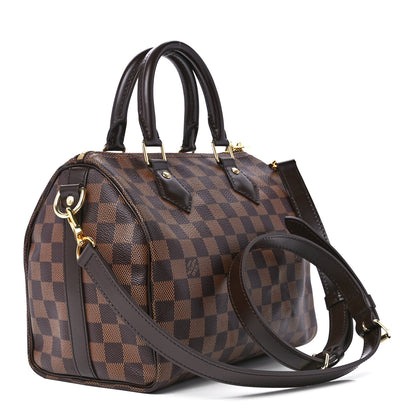 Louis Vuitton Damier Ebene Speedy Bandouliere 25 3 of 12