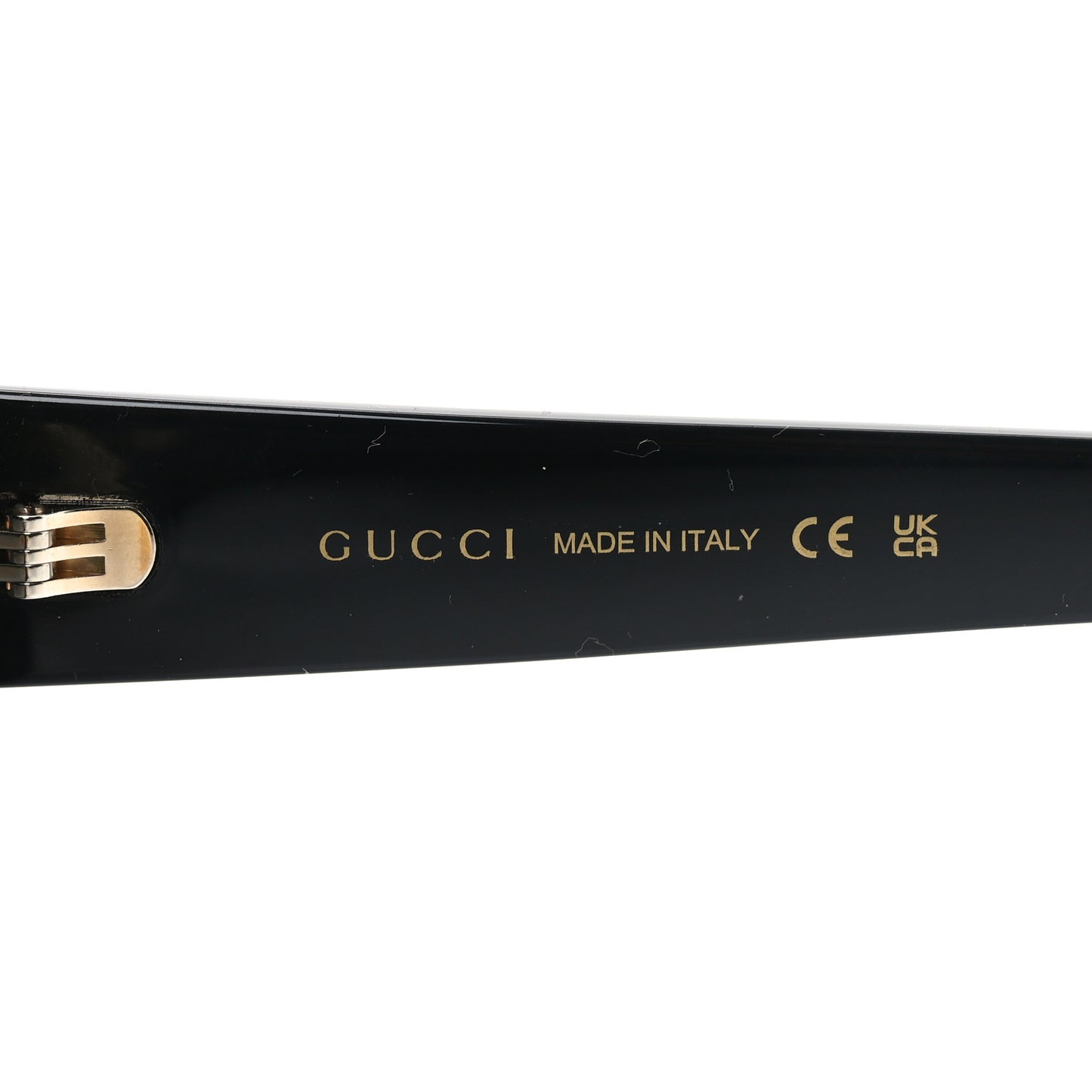 Acetate Square Sunglasses GG0772S Black
