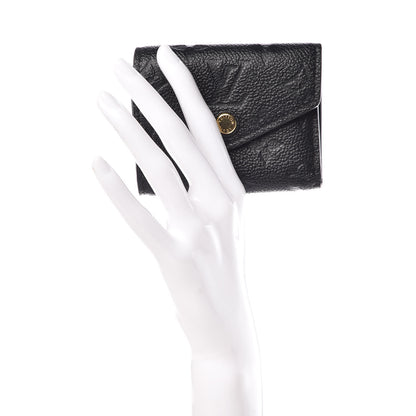 Louis Vuitton Empreinte Zoe Wallet Black 2 of 8
