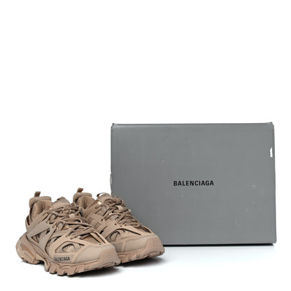 Balenciaga Mesh Rubber Uni-Matte Full Color Womens Track Sneakers 37 Full Beige 17 of 17