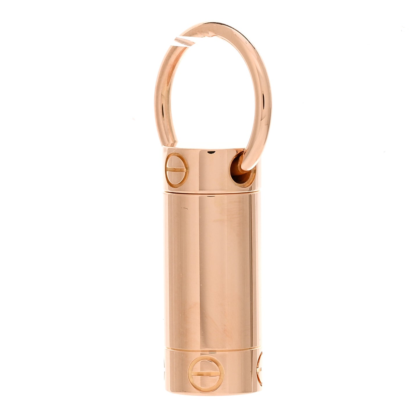 18K Pink Gold LOVE Screwdriver Pendant