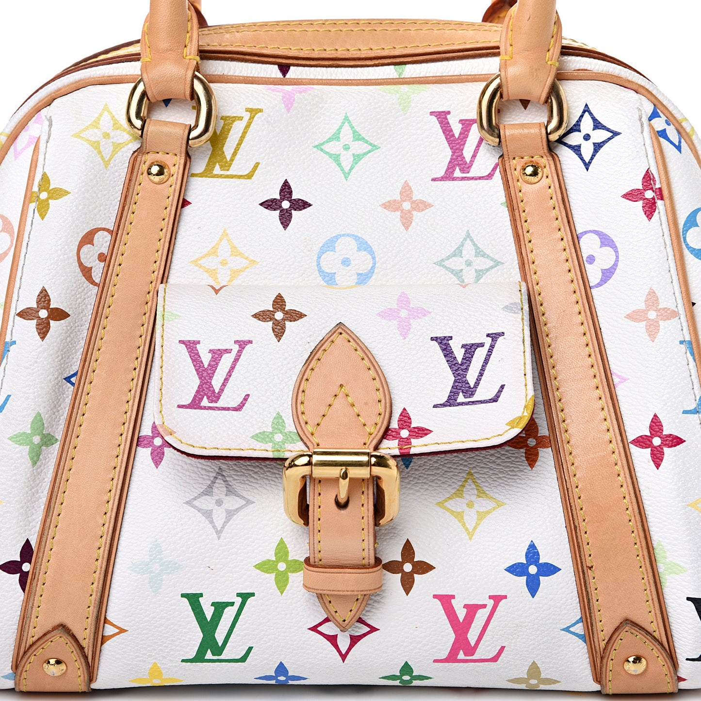 Monogram Multicolor Priscilla White