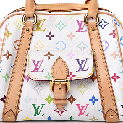 Louis Vuitton Monogram Multicolor Priscilla White 7 of 15