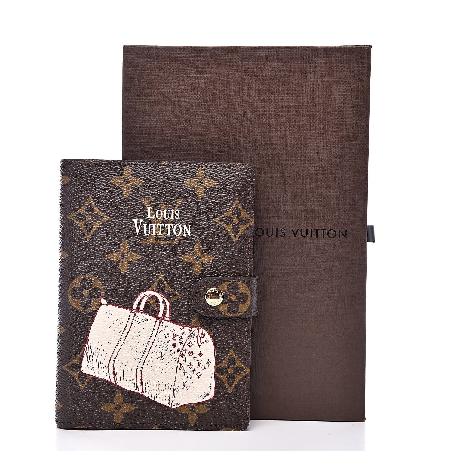 Louis Vuitton Monogram Small Ring Agenda Cover 10 of 10