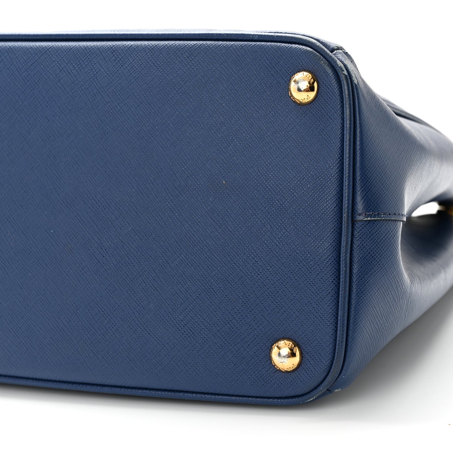Saffiano Large Galleria Double Zip Tote Bluette