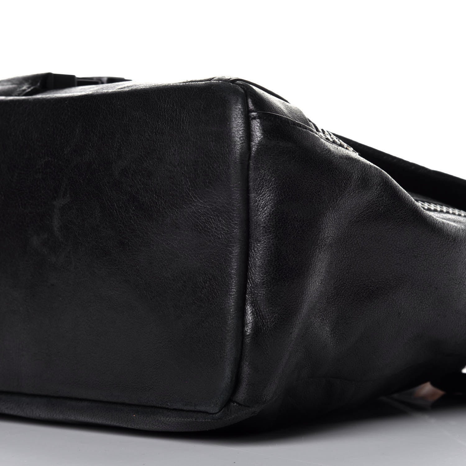 MCM Lambskin Medium Killian Messenger Bag Black 8 of 10