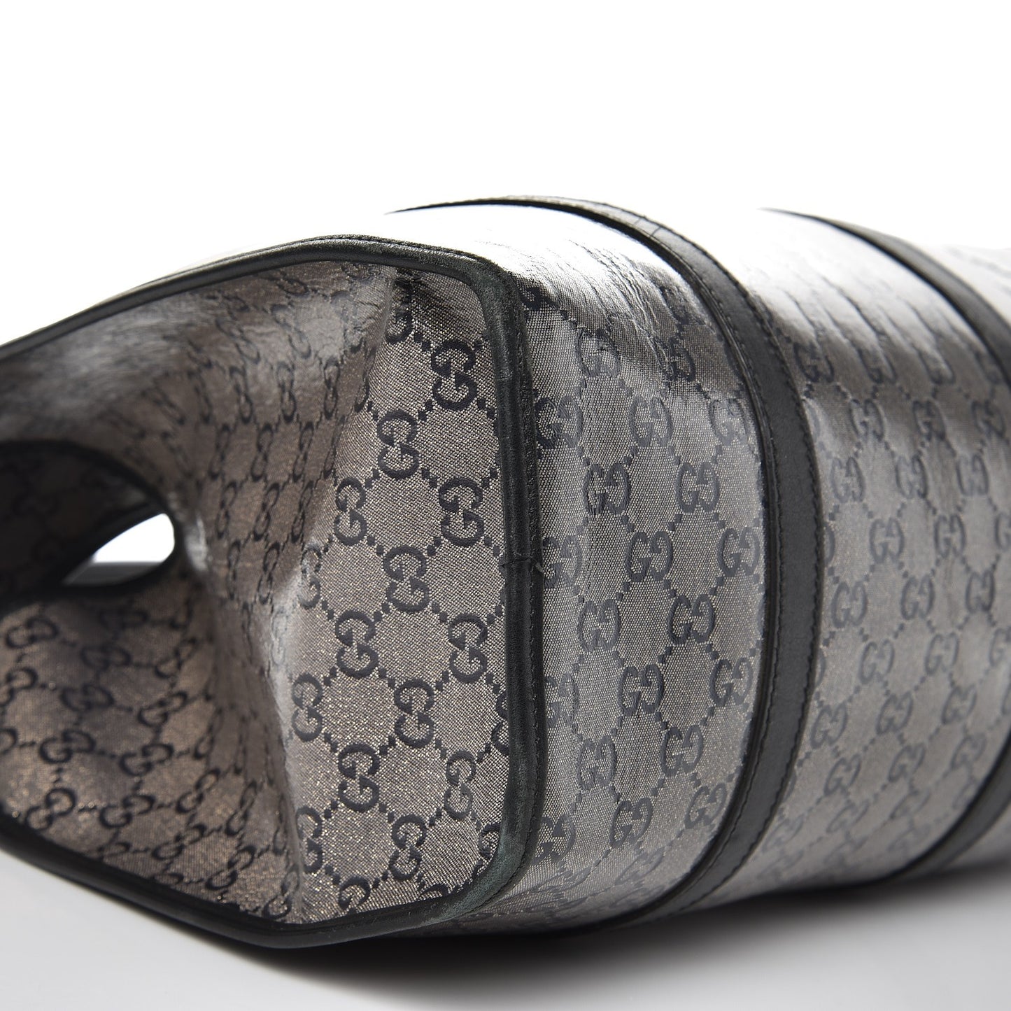 Crystal Monogram Large Joy Shoulder Bag Black