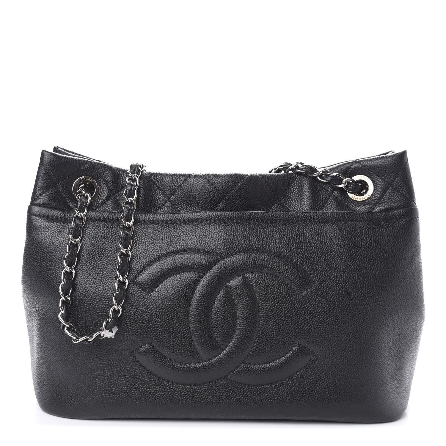 Chanel Caviar Timeless CC Soft Tote Black 1 of 10