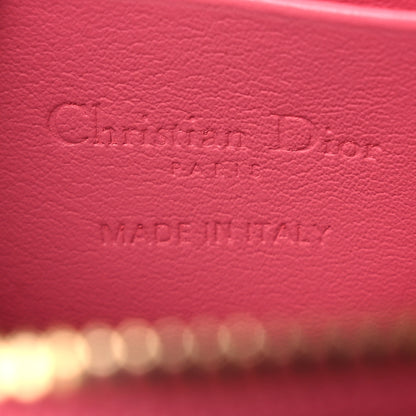 Christian Dior Patent Cannage Lady Dior Phone Holder Pink 6 of 11