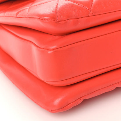 Chanel Lambskin Quilted Small Trendy CC Flap Dual Handle Bag Red 8 of 9