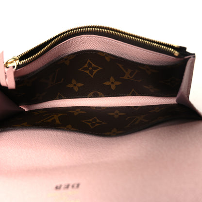 Louis Vuitton Monogram Emilie Wallet Rose Ballerine 5 of 7