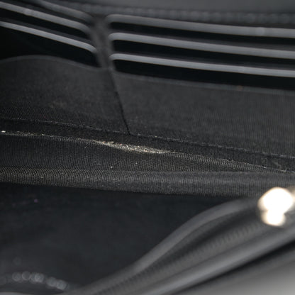 Chanel Caviar Timeless CC Wallet On Chain WOC Black 5 of 6
