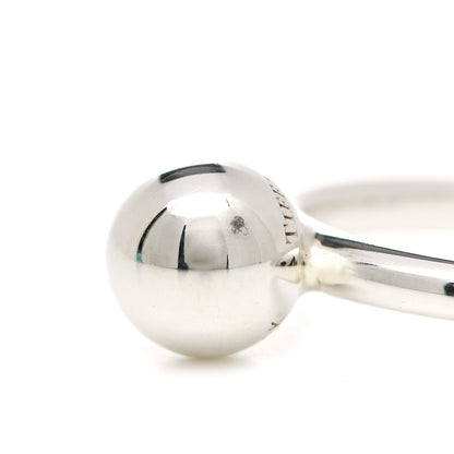 Tiffany Sterling Silver 8mm HardWear Ball Ring 53 6.5 6 of 7