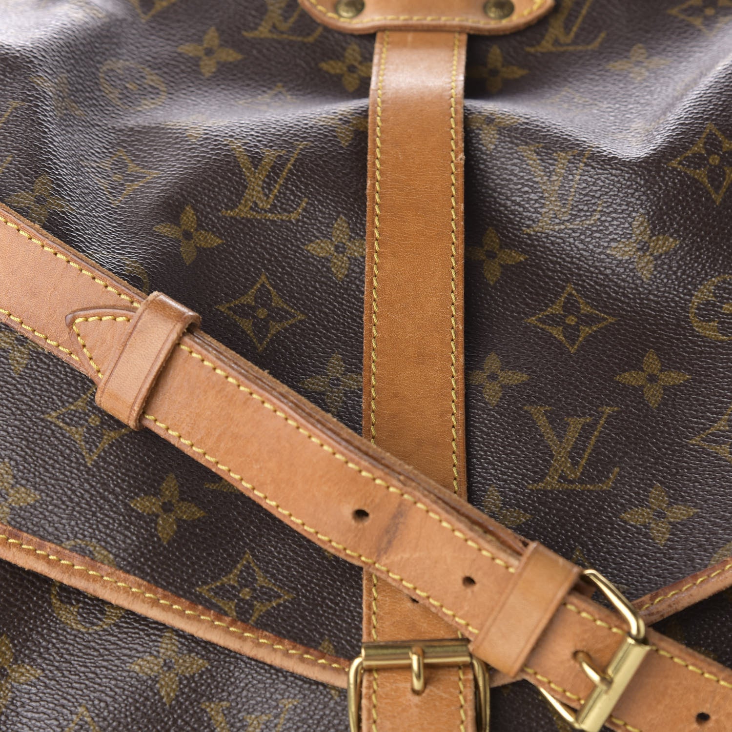 Louis Vuitton Monogram Saumur 35 10 of 13
