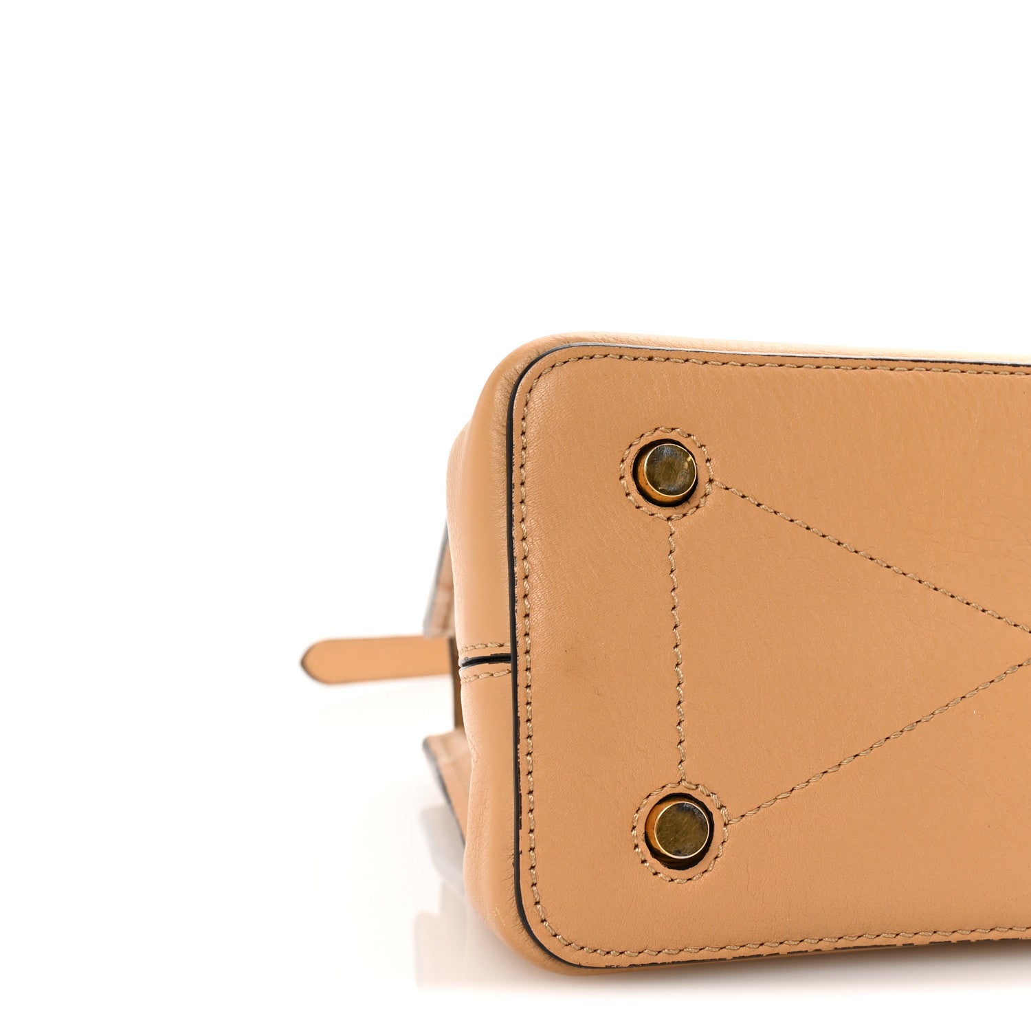 Mulberry Silky Calfskin Mini Seaton Dark Golden Yellow 8 of 9