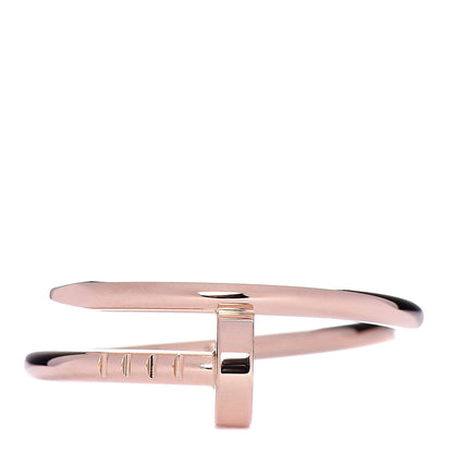 Cartier 18K Pink Gold Small Juste Un Clou Ring 55 7.25 1 of 7