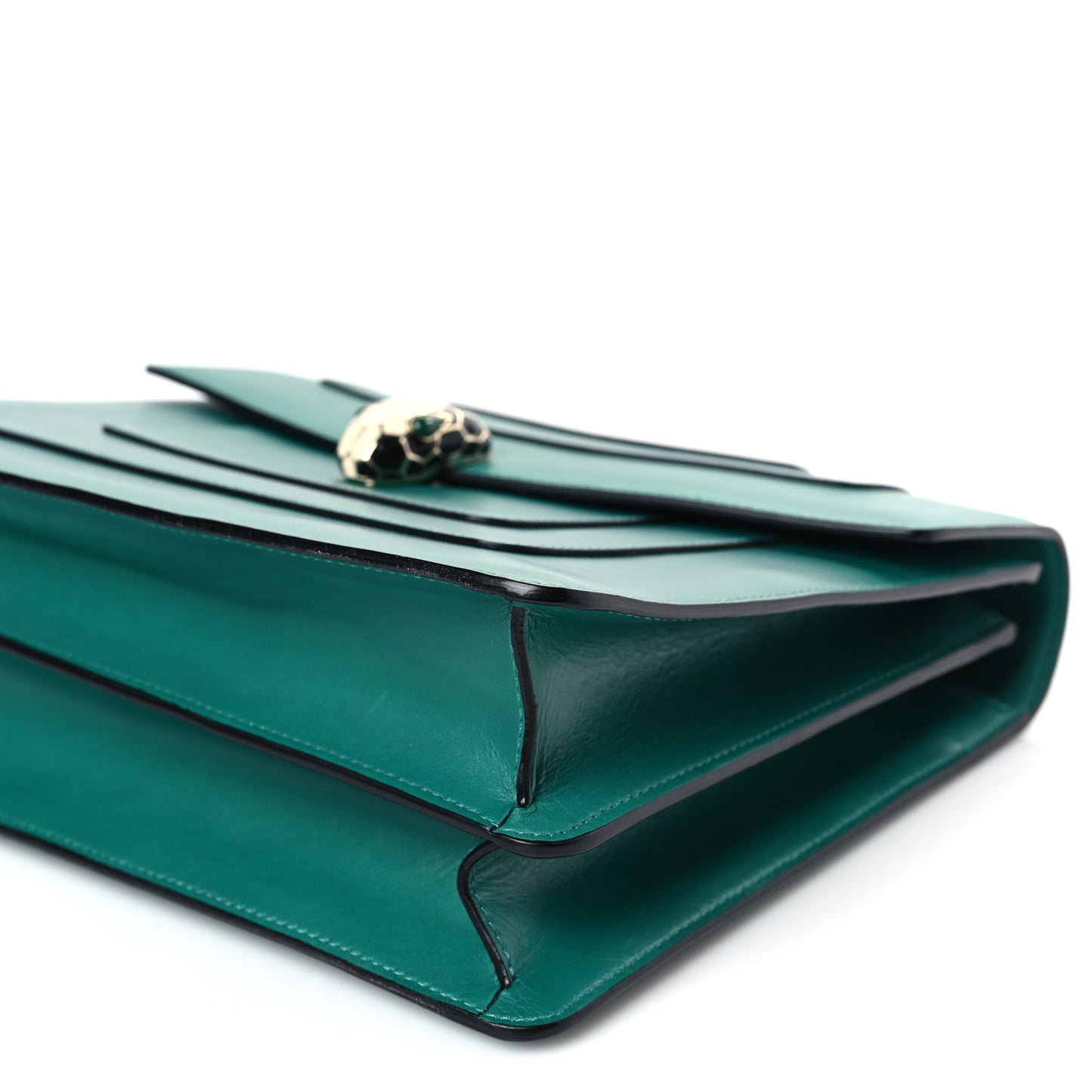 Calfskin Serpenti Forever Crossbody Emerald Green